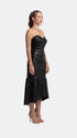 Vegan Leather Dianella Midi Dress