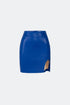 Low-Cut Pencil Mini Skirt