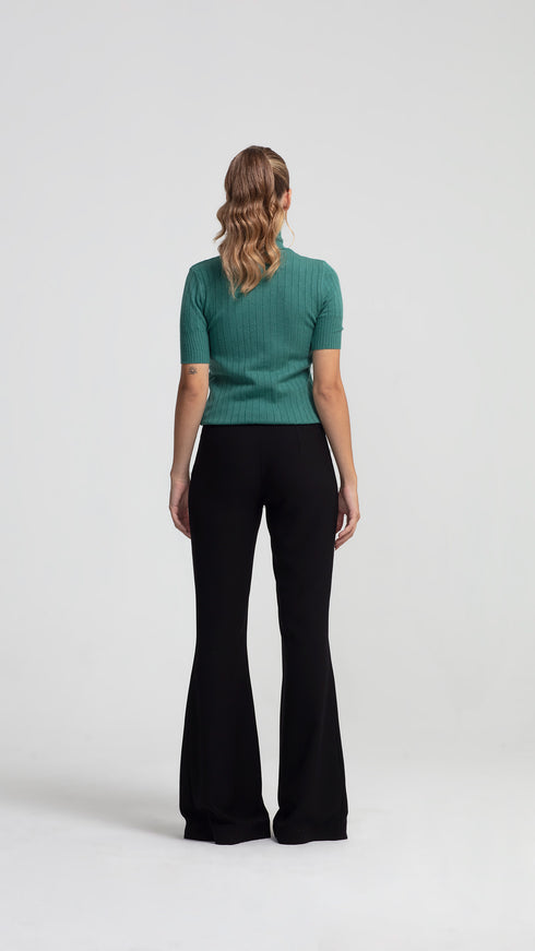 Viridian Soft Turtleneck Sweater