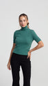 Viridian Soft Turtleneck Sweater