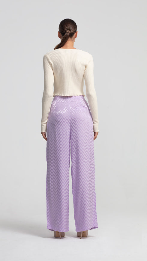 Lavender Palazzo Trousers