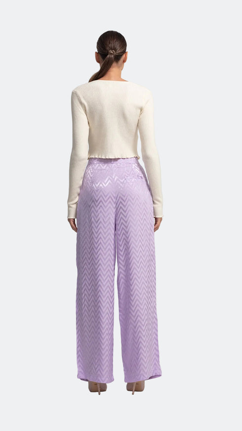 Lavender Palazzo Trousers