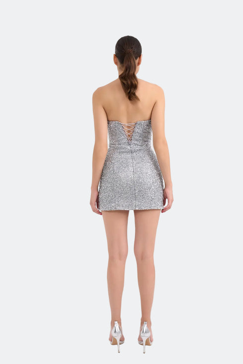 Grey Mini Dress