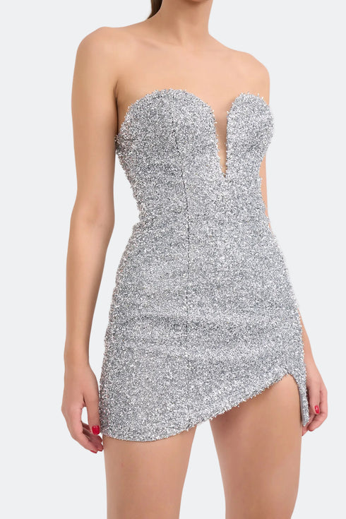Grey Mini Dress