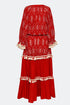 V NECK TASSEL DETAILS DRESS - Barrus London