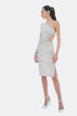 ONE SHOULDER MIDI DRESS - Barrus London