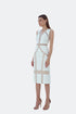 FRENCH LACE DETAILED PENCIL DRESS - Barrus London
