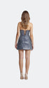 Floral Patterned Sequin Dress
