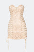 Lace Detailed Mini Dress