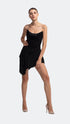 Asymmetrical Strapless Night Dress