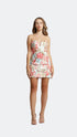 Patterned On Stamp Mini Dress