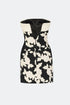 Faux Leather Detailed Bodycon Mini Dress