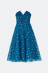 Star Printed Midi Dress