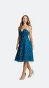 Star Printed Midi Dress