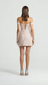 Peony Off Shoulder Mini Dresss