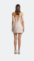 Peony Off Shoulder Mini Dresss