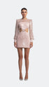 Cut Out Lotus Mini Dress