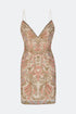 Deep Decollete Secret Mini Dress
