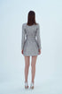SEQUIN MINI JACKET DRESS - Barrus London