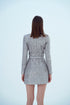 SEQUIN MINI JACKET DRESS - Barrus London
