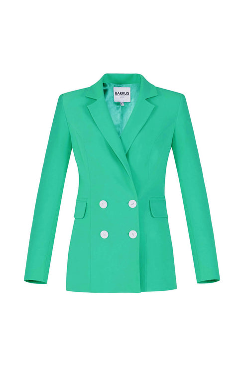 Double Breasted Fit Jade Jacket