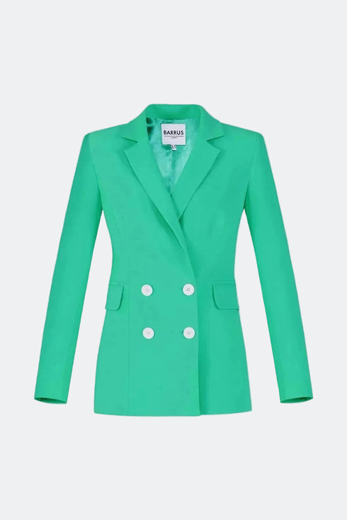 Double Breasted Fit Jade Jacket