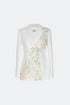 Dispersed Pattern Double Breasted Jacket