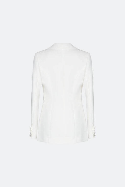 Dispersed Pattern Double Breasted Jacket