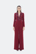 DRESS WITH SEQUIN LAPEL - Barrus London