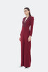 DRESS WITH SEQUIN LAPEL - Barrus London