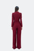 DRESS WITH SEQUIN LAPEL - Barrus London