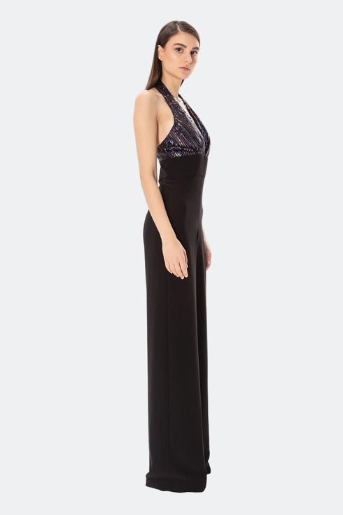 Jumpsuit With Back Decollete