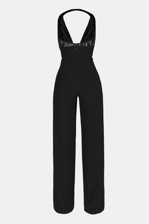 Jumpsuit With Back Decollete