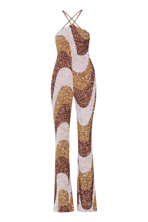 Shining Sequin Jumpsuit