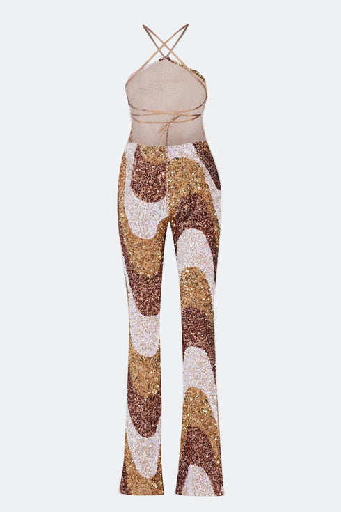 Shining Sequin Jumpsuit