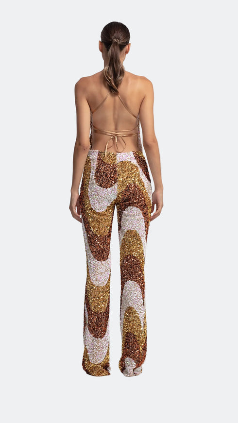 Shining Sequin Jumpsuit