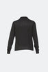 V- Neck Black Lily Shirt