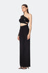 One Shoulder Sequin Fabric Detailed Top