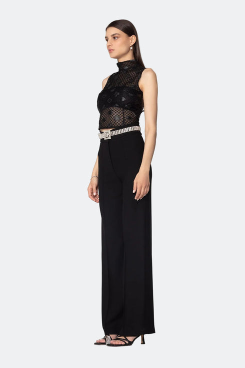 Turtleneck Sleeveless Top