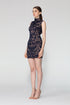 High Neck Mini Dress