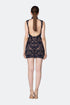 High Neck Mini Dress
