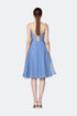 V Neck Tiered Midi Dress