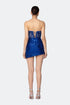 Bra Form Asymmetric Hemline Mini Dress