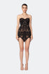 Heart Neck Triangle Skirt Mini Dress