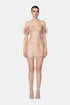 Low-Rise Shoulder Straps Mini Dress