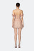 Low-Rise Shoulder Straps Mini Dress