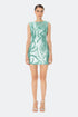 Mini Dress With Back Decollete