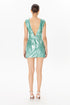 Mini Dress With Back Decollete