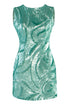 Mini Dress With Back Decollete