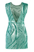 Mini Dress With Back Decollete